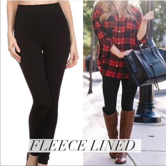 LAST!Fleeced lined leggings - Picture 3 of 7